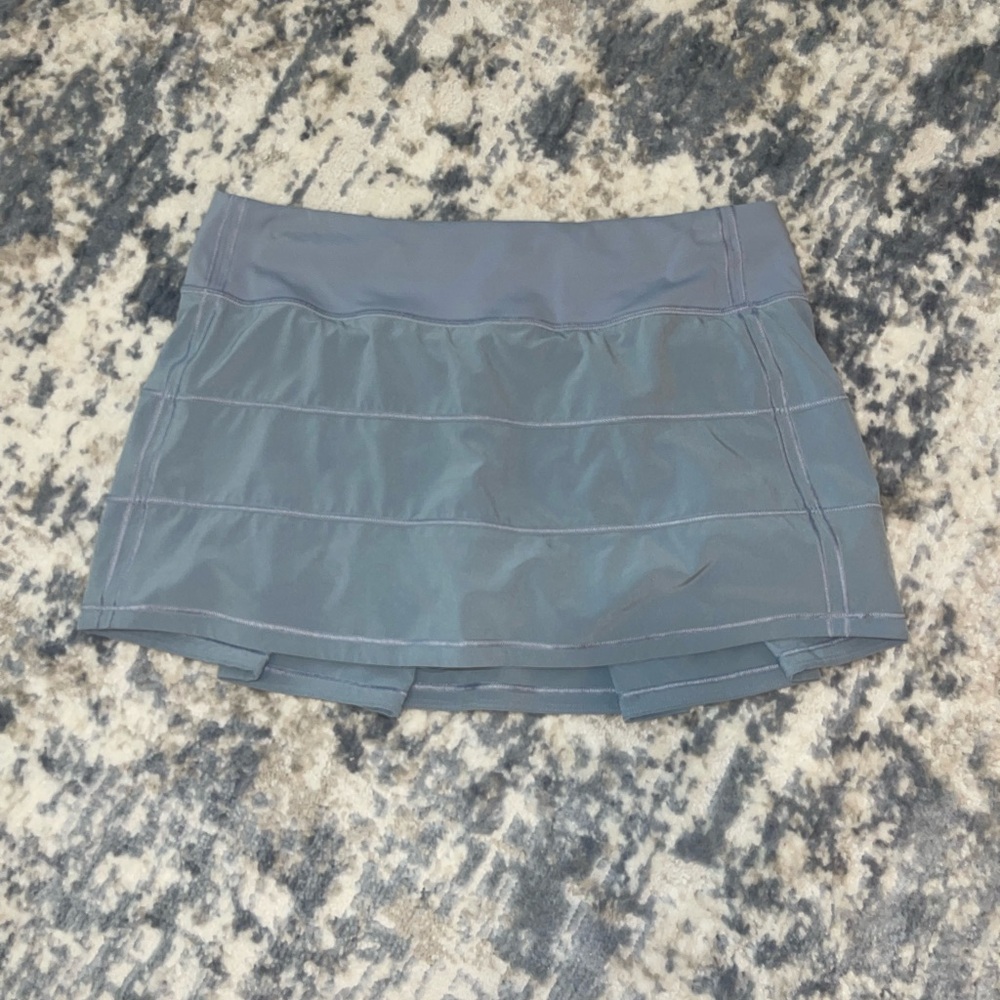 lululemon blue tennis skirt
